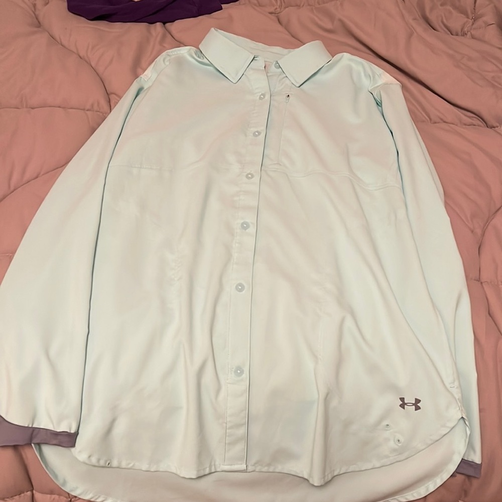 Under Armour Heatgear Button Up Long Sleeve